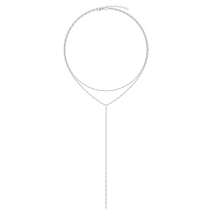 НХ 22-1689Ю-3 d0.25 Колье (Ag 925)