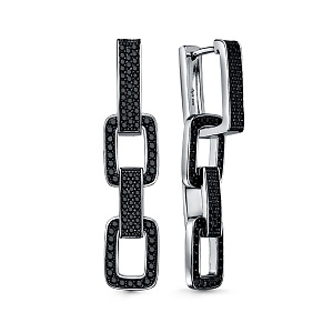 E10085_SR_SP_WG Серьги (Ag 925)