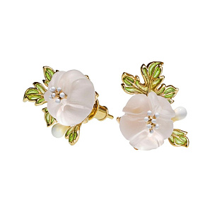 CAPE352 Серьги (Ag 925)