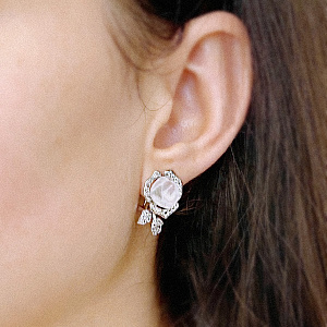 TENE340 Серьги (Ag 925)