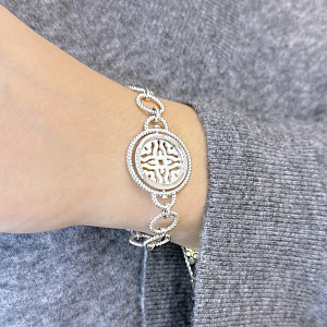 ORB402-2/M Браслет (Ag 925)