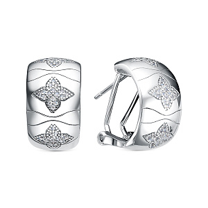 E35495-BR_SR_WG Серьги (Ag 925)