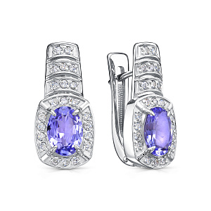 12-11987-10000 №10-24 Серьги (Au 585)