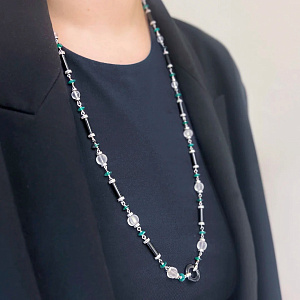 ROYN044 Колье (Ag 925)