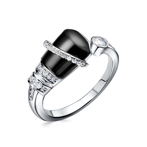 FYS0825_KO_AG_WG Кольцо (Ag 925)