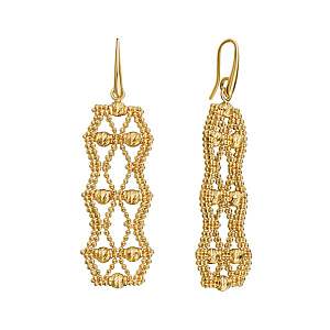 OR_81_SR_YG Серьги (Ag 925)