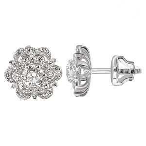 E1697101-01 Серьги (Au 585)