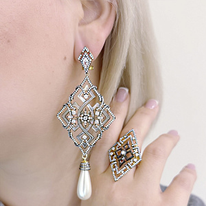 ORE090 Серьги (Ag 925)