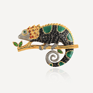 EDBR375MA Брошь (Ag 925)