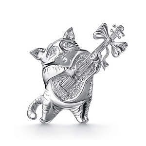 646852-0 Брошь (Ag 925)