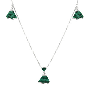 SN12520A-MLT/ GM0171527 Колье (Ag 925)