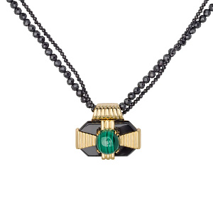 MALN520-3 Колье (Ag 925)