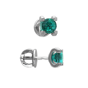 3D2142/2И Серьги (Au 585)