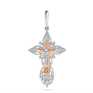 3-1058-1000 №8-13 Крест (Au 585)