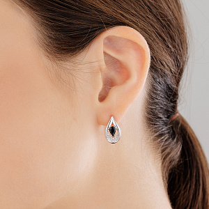 25347-202 Серьги (Au 585)