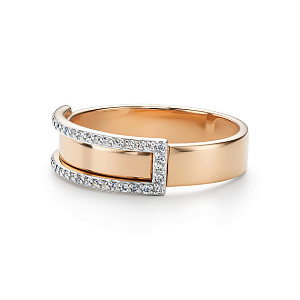 16521-100 Кольцо (Au 585)