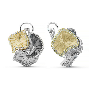 02-03070-12-001-07-04 Серьги (Au 585)