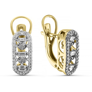 02-03349-06-001-08-01 Серьги (Au 585)