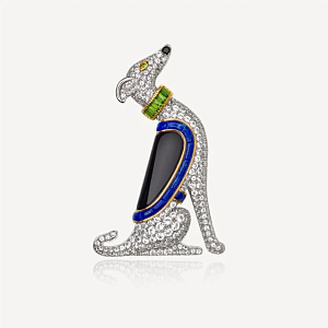 EDBR469-2 Брошь (Ag 925)