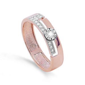 11-01446-1000 №3-22 Кольцо (Au 585)