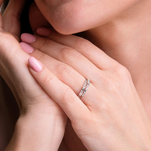 R20485W/ PIR0089445 Кольцо (Au 750)