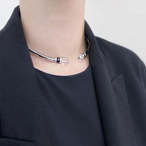 ROYN041 Колье (Ag 925)