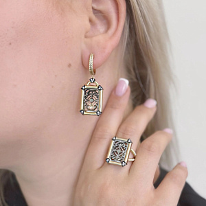 ORE329-1 Серьги (Ag 925)