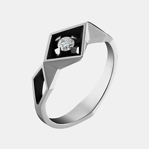 Зк-7567 б Кольцо (Au 585)