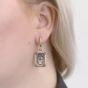 ORE329-1 Серьги (Ag 925)