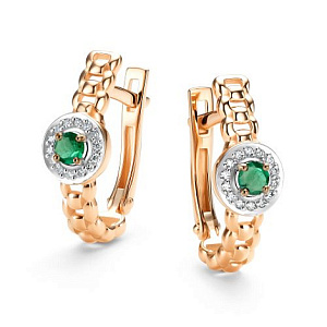 26377-101 Серьги (Au 585)