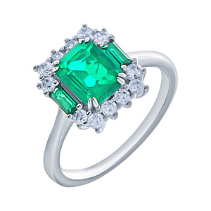 SR-B03517L_KO_WG Кольцо (Ag 925)