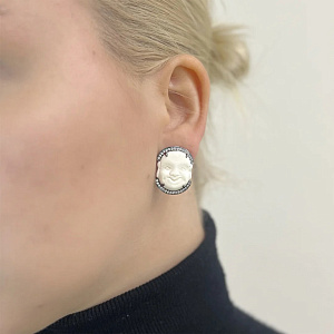 BUDE282 Серьги (Ag 925)