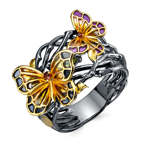 YR02515_KO_GR_PD_BJ Кольцо (Ag 925)