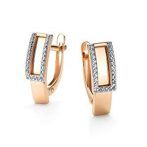 26521-100 Серьги (Au 585)