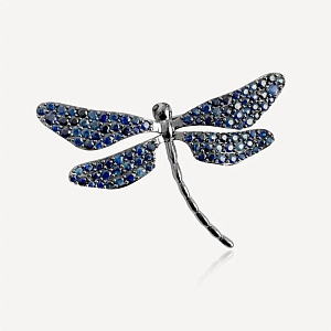 RSBR205S Брошь (Ag 925)