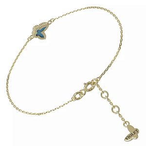 13-Т-5100-1-22 +серт. Браслет (Au 585)