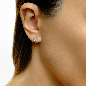 ER0069/ PIR0096744 Серьги (Au 750)