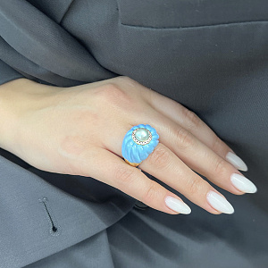 COCR030-1 Кольцо (Ag 925)