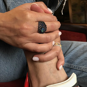 RSR743-1 Кольцо (Ag 925)